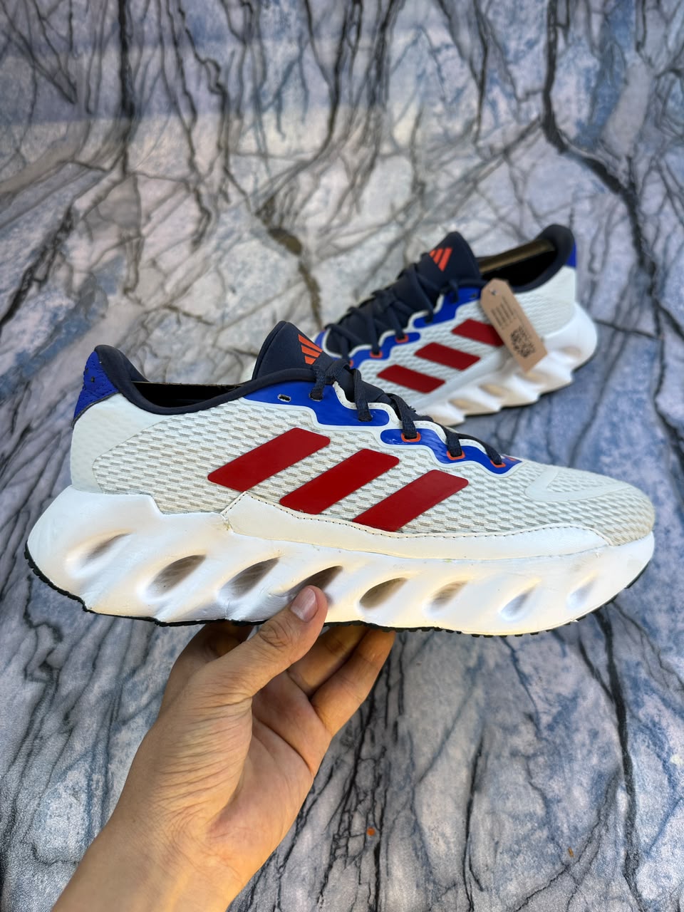 Adidas White Sneaker Branded Comfortable Shoes