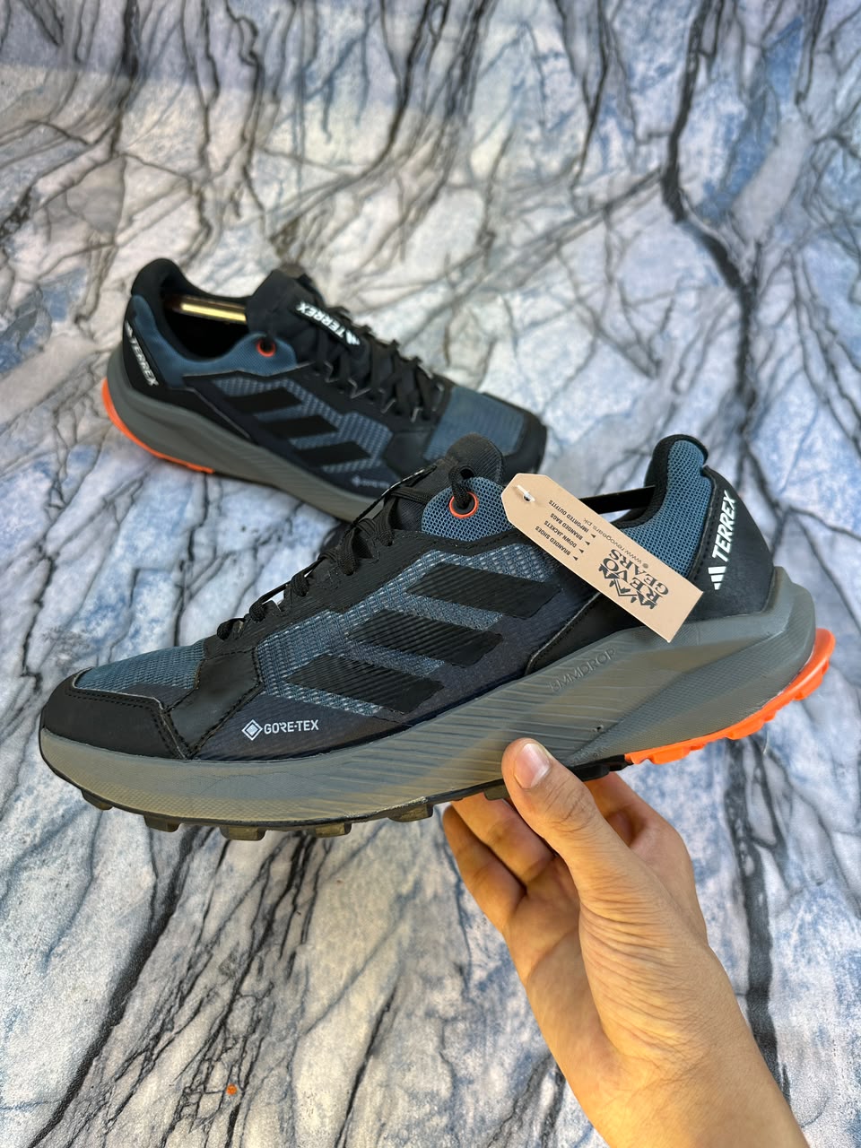 Adidas Terrain Gore-Tex Branded Trial Runner Shoes