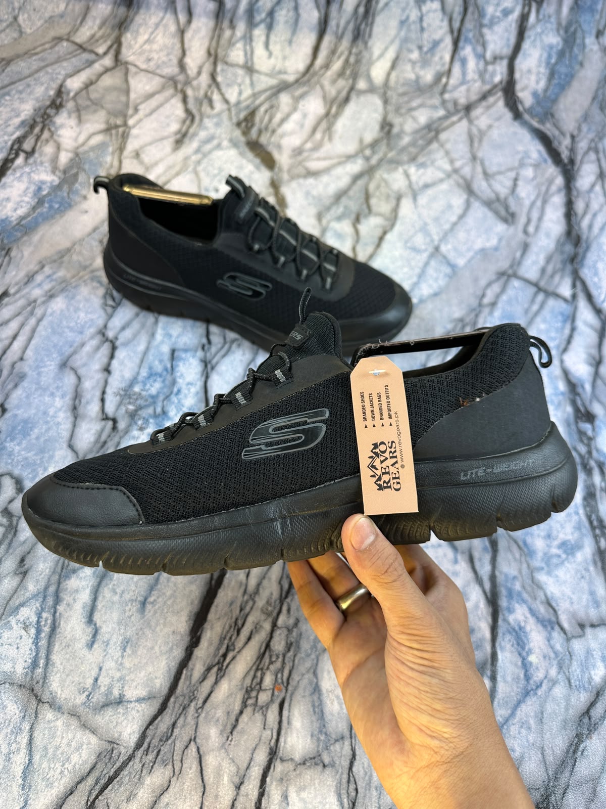 Skechers Branded Laceless Shoes