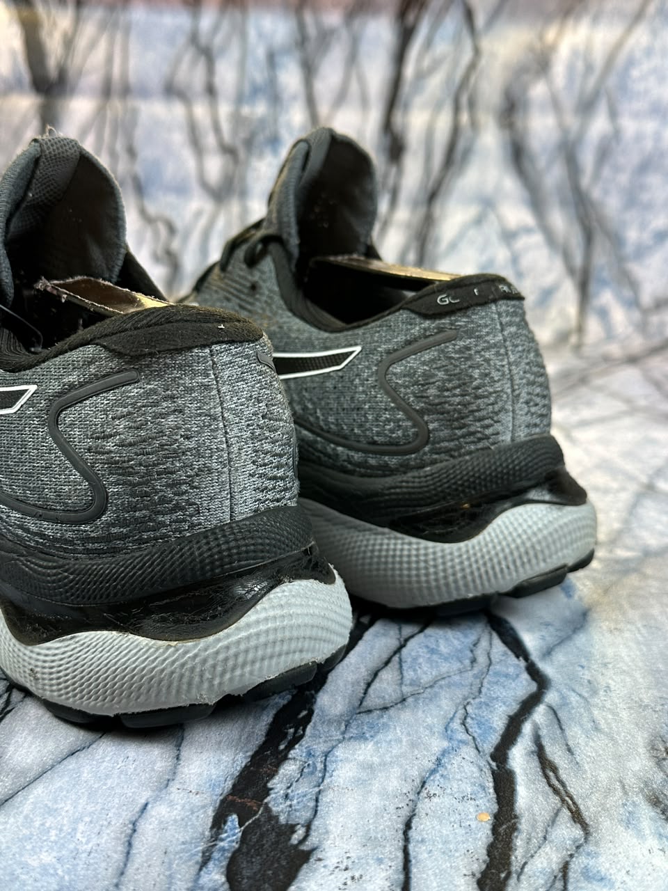 Asics Nimbus 24 Lightweight Branded Running Shoes