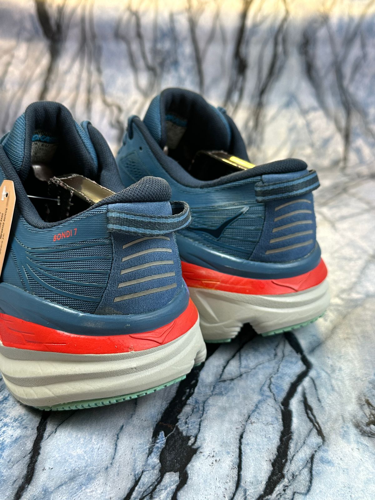 Hoka Bondi 7 Branded Running Shoes