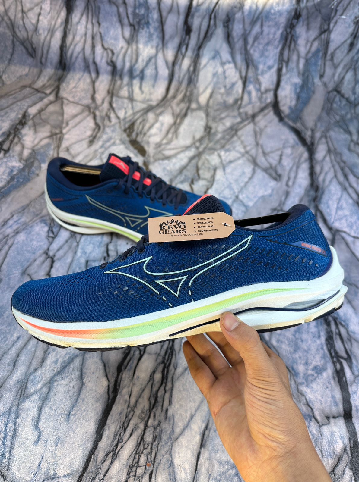 Mizuno Wave Rider 25 Branded Running Shoes