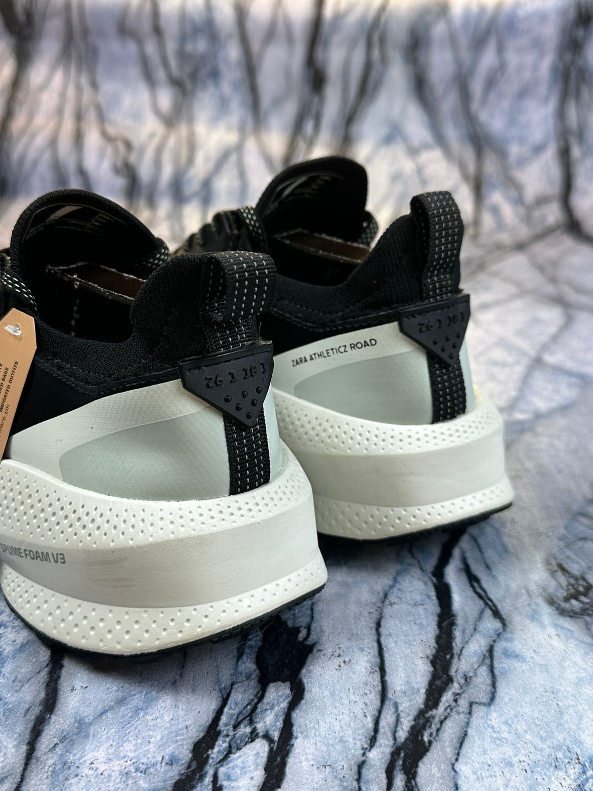 Zara Athleticz Spume Foam Branded Running Sneakers Shoes