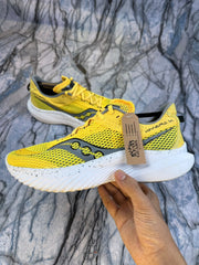 Saucony Kinvara 14 yellow Branded Running Shoes