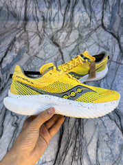 Saucony Kinvara 14 yellow Branded Running Shoes