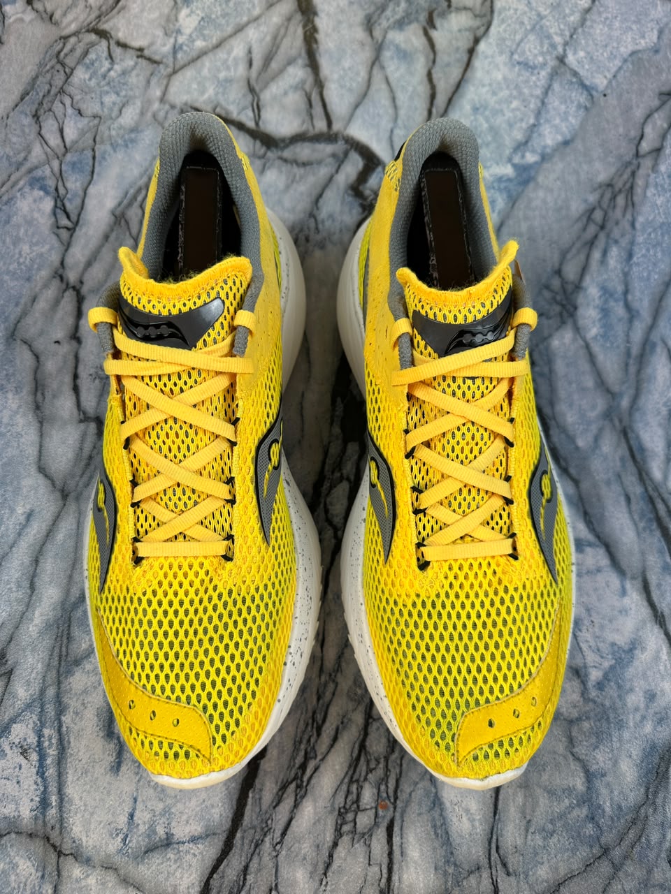 Saucony Kinvara 14 yellow Branded Running Shoes