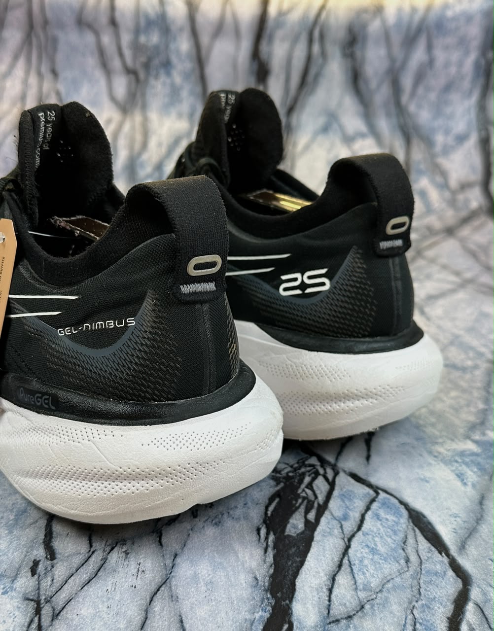 Asics Nimbus 25 Branded Running Shoes