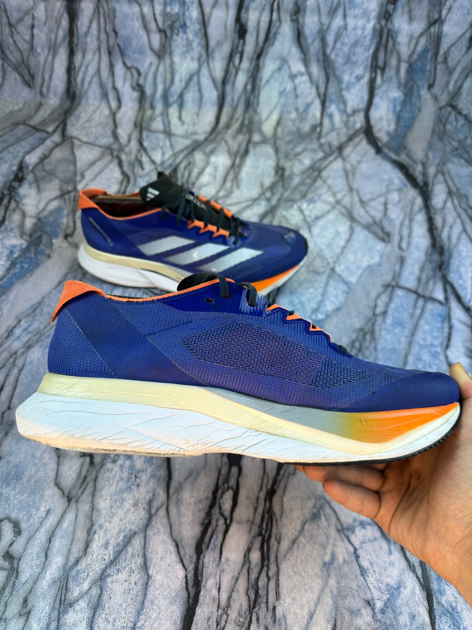 Adidas Adizero Boston 12 Branded Running Shoes