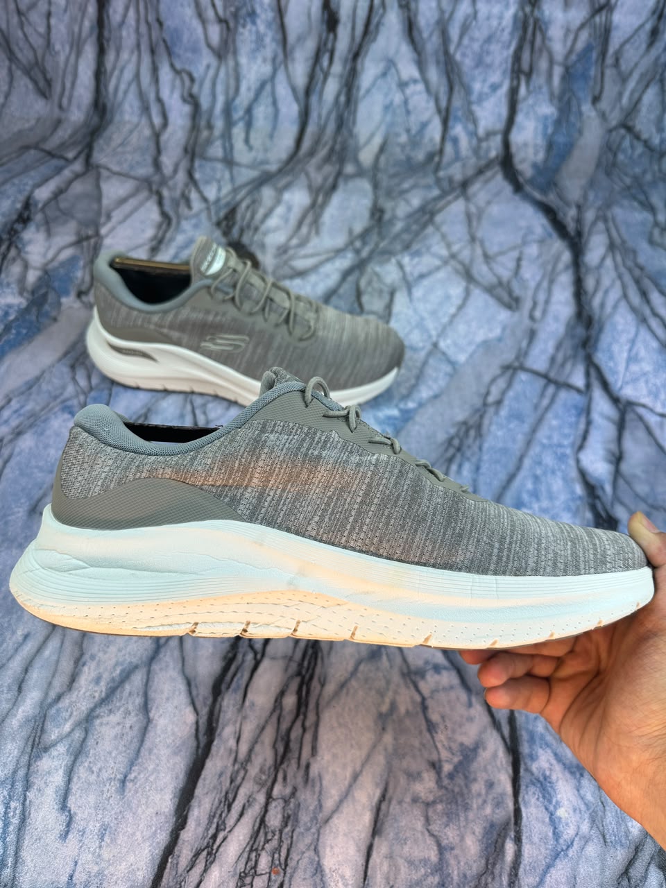 Skechers Arch-fit Laceless Branded Shoes