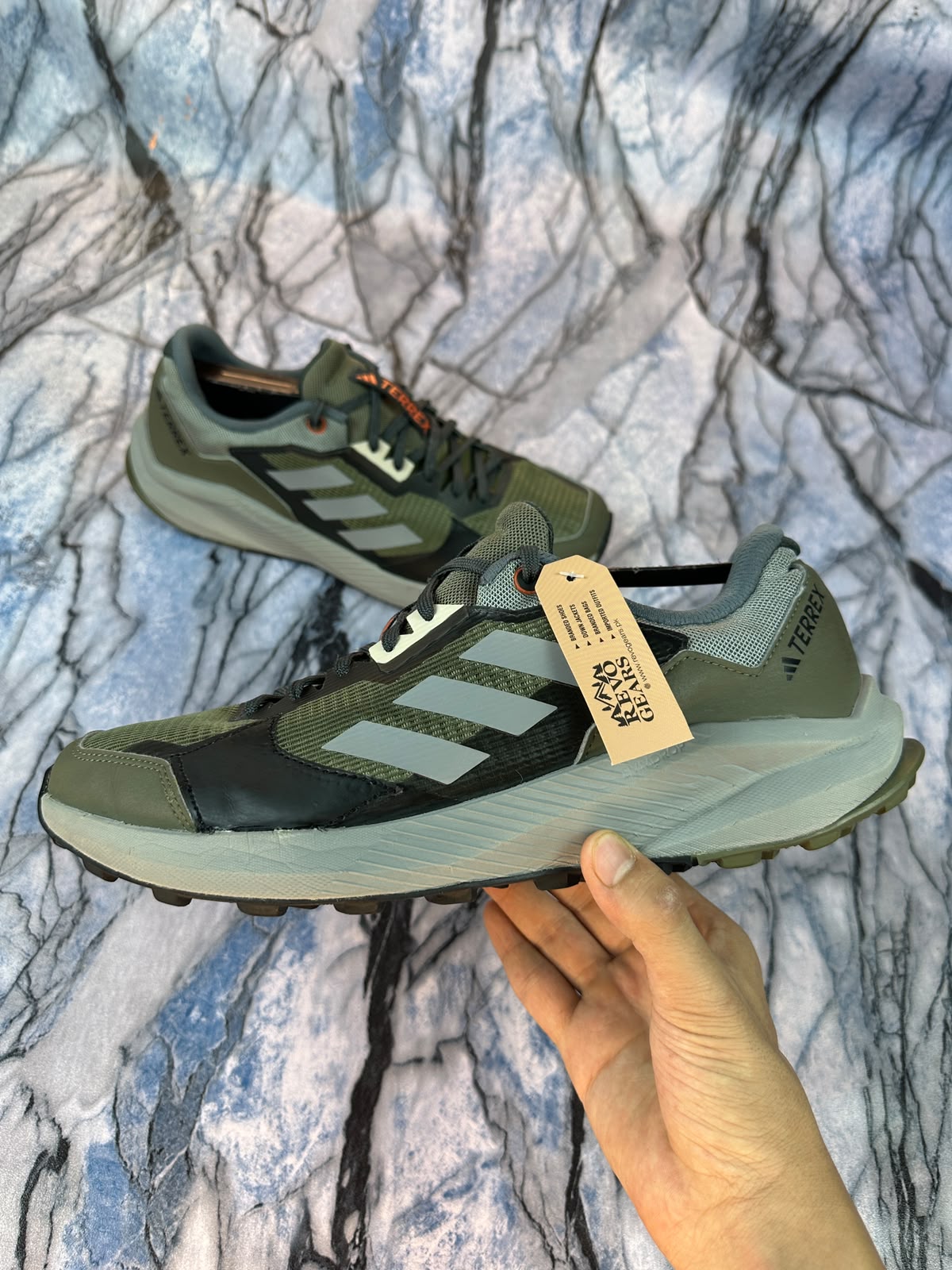 Adidas Terrex Trial Rider Branded Running Shoes