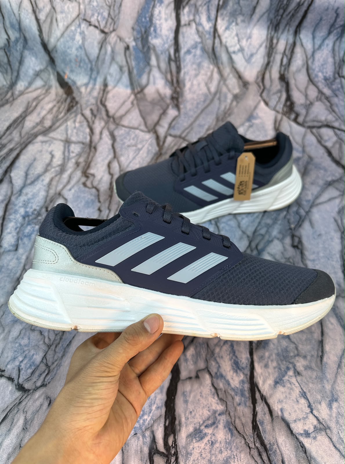 Adidas Cloudfoam Lightweight Branded Running Shoes
