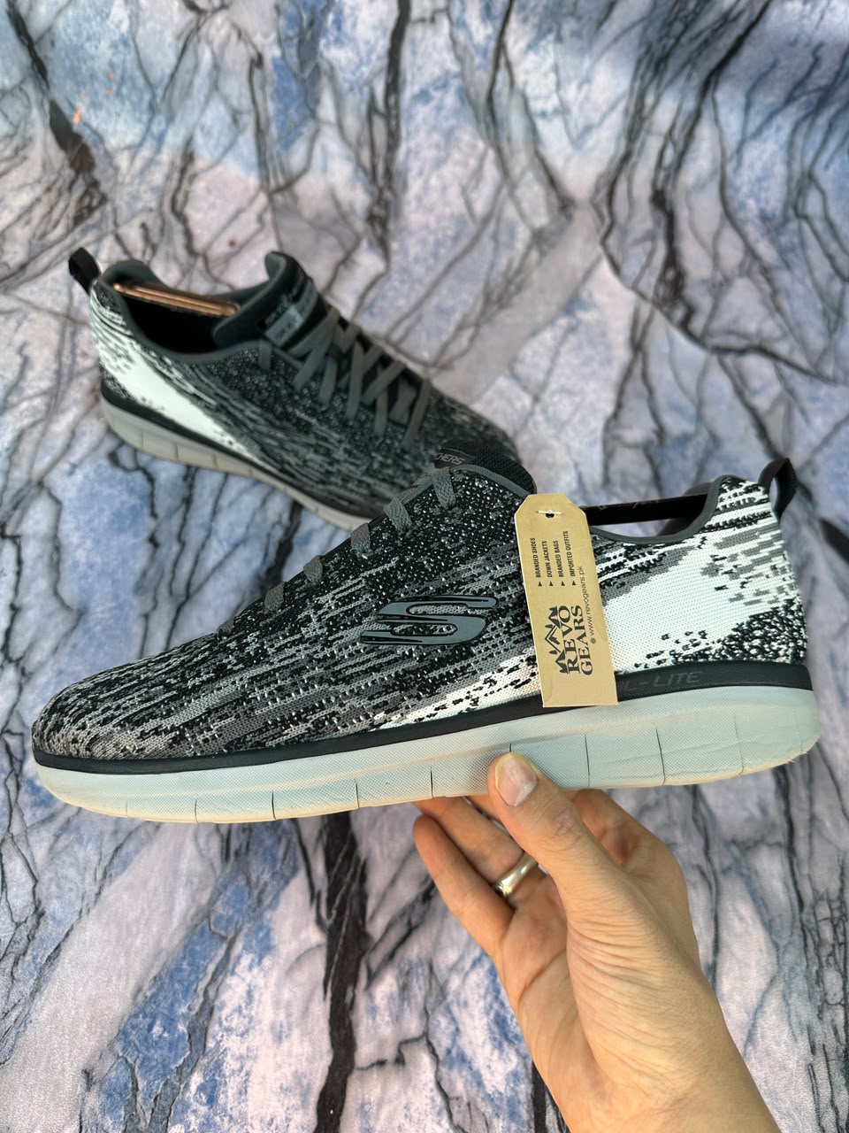 Skechers Synergy Lightweight Branded Running Shoes