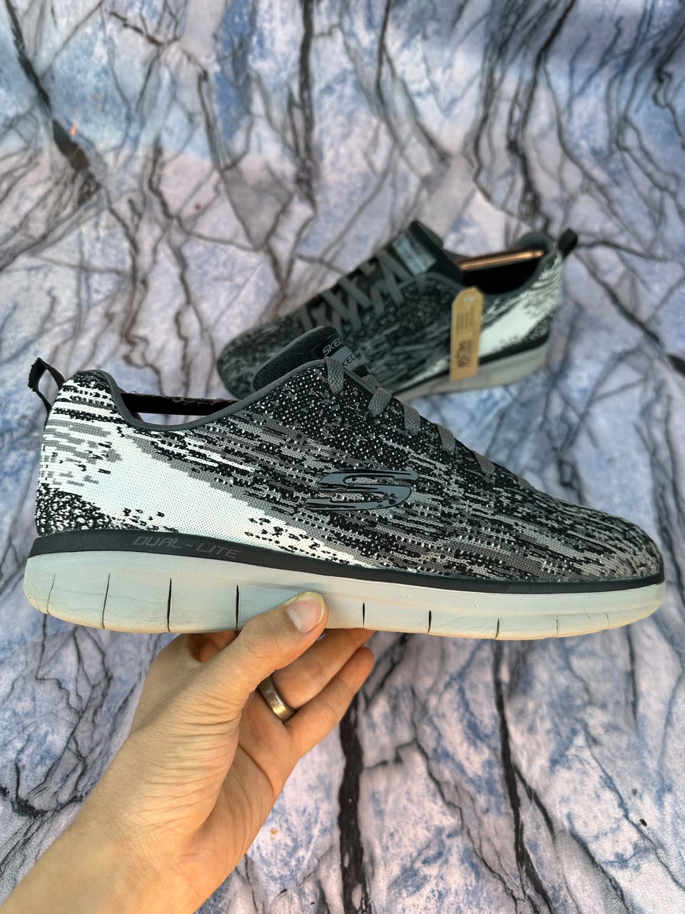 Skechers Synergy Lightweight Branded Running Shoes